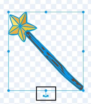 Wand costumes rotated.