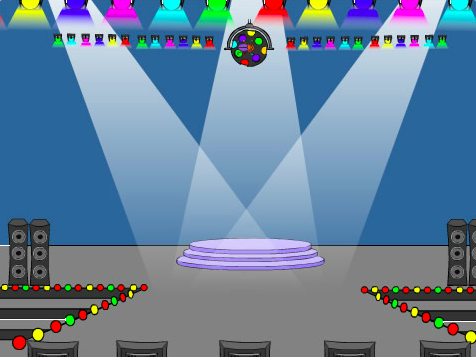 The Spotlight backdrop with a bug.