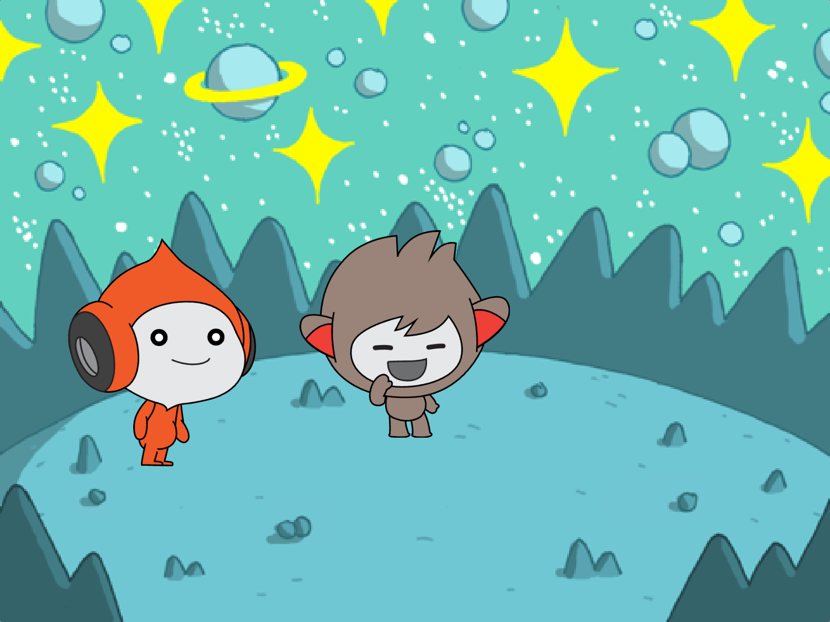 The Nano sprite saying, "Thanks!"